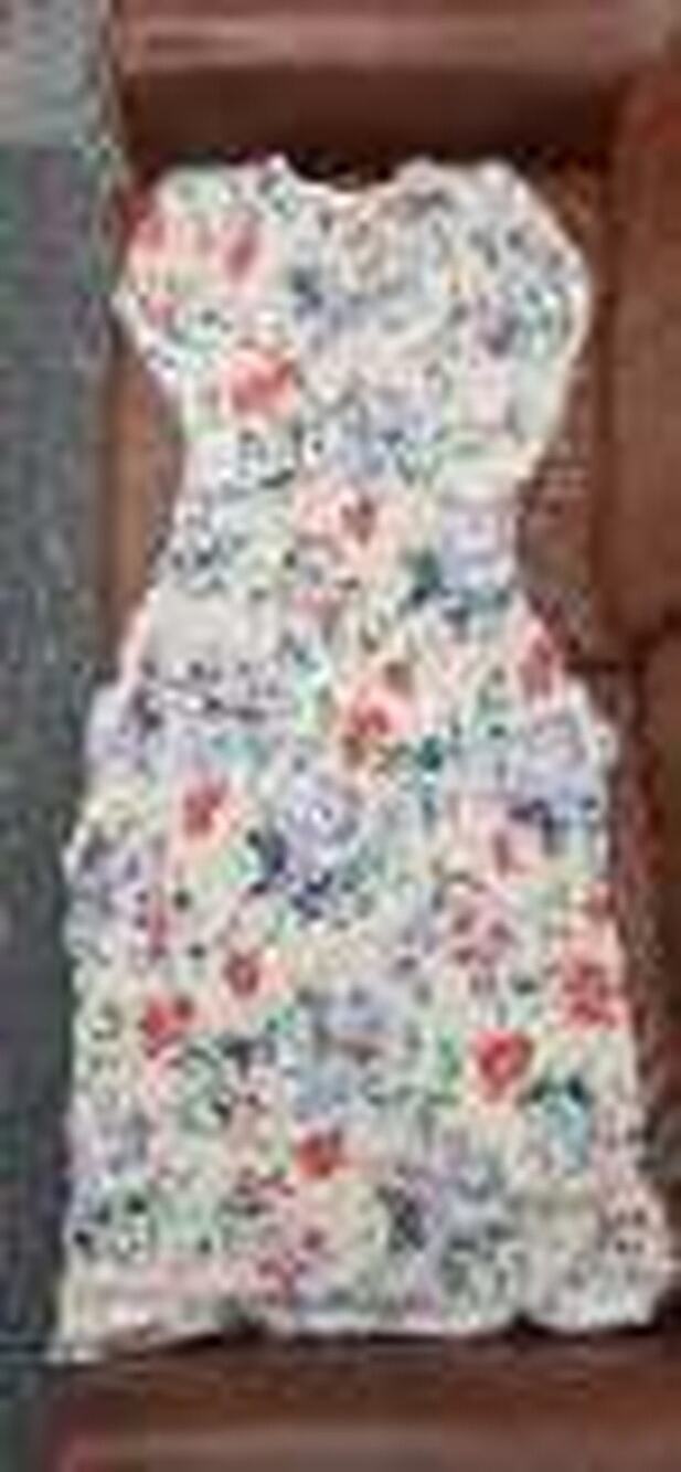 Polo Ralph Lauren Floral Ribbed Knit Maxi Dress Size S